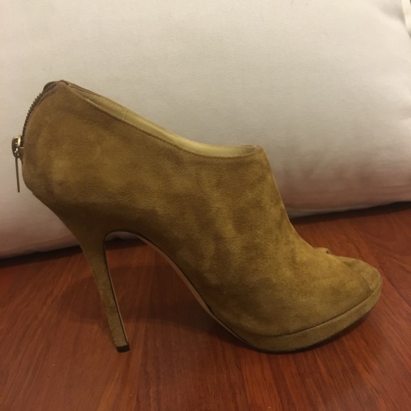 Jimmy Choo Open Toe Ankle Booties - Picture 2 of 8